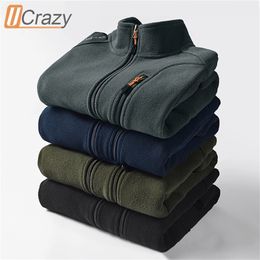 5XL Plus Men Winter Outwear Thick Warm Fleece Jacket Parkas Coat Men Spring Casual Outfits Tactical Army Jacket Coat Men 220801