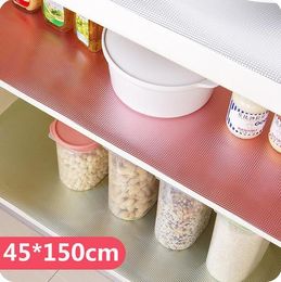 Mats & Pads Cutting Aluminium Waterproof Kitchen Cabinet Pad Thickening Drawer Wardrobe Moisture-proof Refrigerator Anti-oil