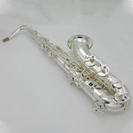 Silver B-tune original WO20 structure professional Tenor saxophone all silver made of comfortable feel SAX jazz instrument