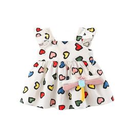 1 2 year old baby girl summer clothes birthday love dresses for toddler girls clothing born outfits cute costume dress 220426