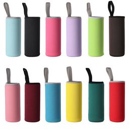 Neoprene Water Cup Sleeve Glass Cover Glass Cover Mixed Colour Heat Preservation Resistance To Fall F0425