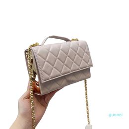 Designer Channle high quality Shoulder Bag sheepskin 20x13cm Mini Flap 5 colors genuine leather messenger Bags women handbag purses Tote 002