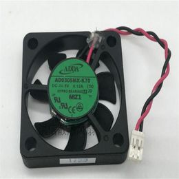 Original ADDA AD0305MX-K70 5V 0.12A 30*05MM two-wire silent cooling fan