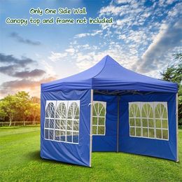 1PC 3 Styles Waterproof Ox Cloth Tents Rainproof Canopy Only Side Wall Without Canopy Top Gazebo Accessories Outdoor Tools 220606
