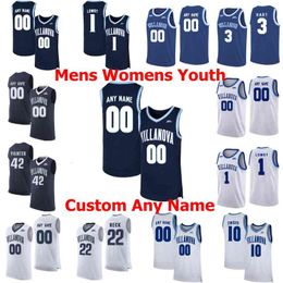 Villanova Wildcats College Basketball Jerseys Eric Paschall Jersey Daniel Akin Collin Gillespie Cole Swider Kris Jenkins Custom Stitched