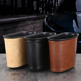 Other Interior Accessories Car Garbage Can Vehicle Trash Portable Bin Leak-Proof Organiser Waste Multipurpose Storage ContainerOther