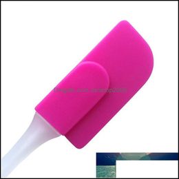 Baking Pastry Tools Bakeware Kitchen Dining Bar Home Garden 1Pc Spata Food Sile Cake Cream Scraper Mix Butter Househol Drop Delivery 2021