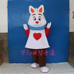 Mascot doll costume Rabbit Mascot Costume Fancy Dress Outfit Adult Hot Selling Anime Mascot Costume Gift for Halloween Party