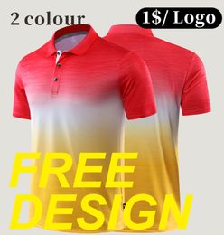 COCT Men's and Women's Sports POLO Shirts / Design Embroidery Printing All-Match 2 Colours Short-Sleeved Tops Customization 220609