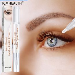 Big Double Eyelids Eye Shadow Styling Shaping Cream Tools Professional Invisible Long Lasting Lift Eyes Practical Make up