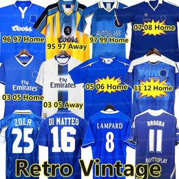 Retro Drogba 2011 Torres CFC Soccer Jersey Lampard 11 12 13 Final 96 97 99 82 85 87 89 90 Football Shirt vintage Crespo Classic 03 05 06 COLE ZOLA Vialli 07 08 Custom Name