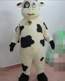2022 The cow Mascot Costumes Animated theme Dairy Advertising promotion Cospaly Cartoon mascot Character adult Halloween Carnival party Costume