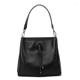 Evening Bags Luxury Designer Women Handbag Real Genuine Leather Shoulder Bag Female Crossbody Black Sac A Main FemmeEvening