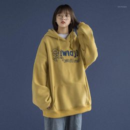 Hot sale Women's Hoodies Sweatshirts National Fashion Hooded Sweater For Women 2023 Spring And Autumn Loose Ins Idle Style Thin