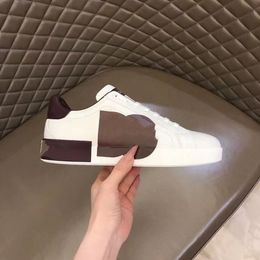 famous designer men's low-top casual shoes, leather sneakers, fashion business shoes EU38-45 mkjssk0001