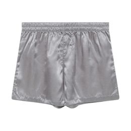 Underpants Mens Boxer Shorts Shiny Satin Briefs Beach Bottom Pajamas Fashion Comfortable Underwear Swimwear Male Nightwear