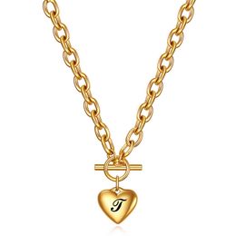 Hip-hop style lady thick 26 letters Customised chain pendent necklace cuban necklace wedding Jewellery sets for women