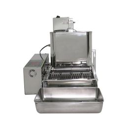Four-Row Mini Doughnut Machine Commercial Stainless Steel Multi-function Automatic Donut Forming Machine