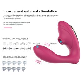 Dildo Vibrator for Women Sucking Vibrators G Spot Clitoris Stimulator Nipple Sucker Masturbators Massager Adult sexy Toys