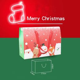 Gift Wrap 20 Pieces Christmas Box For Year Kids Candy Dessert Storage Case Portable Santa Claus Cardboard Boxes Festival Supplies