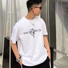 Men's High Quality Letter Embroidery Short Sleeve Men's Luxury Casual Cotton T-Shirt Brand Tops 220408