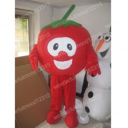 Halloween Red Tomato Mascot Costumes Carnival Hallowen Gifts Adults Fancy Party Games Outfit Holiday Celebration Cartoon Character Outfits