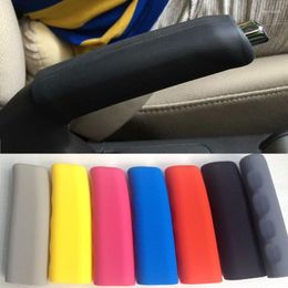 Interior Accessories Other Universal Car Auto Manual Silicone Shift Gear Head Knob Cover Handbrake Hand Brake Covers Sleeve Case Skin