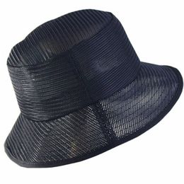 Wide Brim Hats Bucket Hats Summer Breathable Mesh Fisherman Hat Big Size Panama Hat Oversize Boonie Cap Men Plus Size Bucket Hat 56-58cm 58-60cm 60-62cm 220514