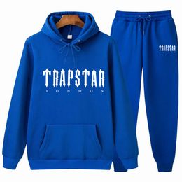New Men's Tracksuit TRAPSTAR Fashion Hoodie Sportswear Men Clothes Jogging Casual Mens Running Sport Suits designer Pant 2Pcs Sets plus size women clothing