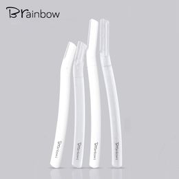 Brainbow 8PCS Eyebrow Trimmer Portable Eyebrow Razor Shaver Eye Brow Shaper Shaping Tool Scissor Facial Hair Remover for Makeup