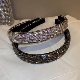 Full Diamond Shiny Headband Fashion Hair Accessories Women's Trendy Dance Headband Boutique Hairband Hair Hoop Headwear Girl New