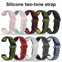 Watch Bands Strap Quick Release Multi-color Multi-Hole Soft Bracelet Band For Garmin-Forerunner Decorative 230/235/630/735 Hele22