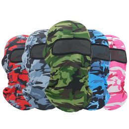 Motorcycle Helmets Balaclava Camouflage Tactical Mask Multifunction Motorcross Military Cycling Full Face Hat Motorbike AccessoriesMotorcycl