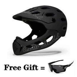 Cairbull ALLCROSS Mountain Cross Country Bike Full Face Helmet Casco lntegral MTB Extreme Sports Safety Helmet Cascos Bicicleta H220423