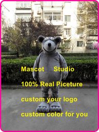 grey rat mascot costume mouce mice custom fancy costume anime kit mascotte theme fancy dress carnival costume41553