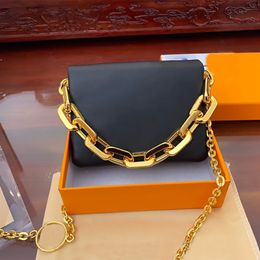 Designer wallet Single chain Shoulder Bags High quality lady handbag leather chain small clutch womens mini Cross body bag pochette purse