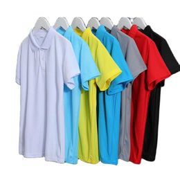 Men's Polos Men's Shirts Summer Couple Outfit Shirt Short Sleeve Shirtsolid Color Big Size Seven Button DecorationMen's Men'sMen's