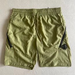 Shorts cp novos nylon reto de verão de verão de calças de secagem rápida ao ar livre de calças de praia de praia