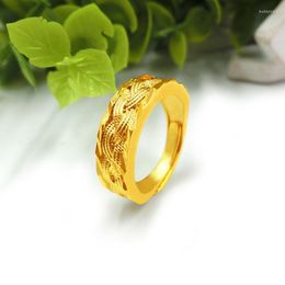 Wedding Rings Ring For Women 2022 European And American Fashion Twist Live Mouth Adjustable Accesories Wholesale