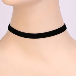 17Colors Punk Gothic Velvet Choker Necklace Jewellery Tattoo Necklaces Women Chocker Collares Mujer Collier Femme Bijoux Valentine's Day Gift
