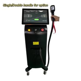 Double handpiece with screen Diode Laser permanent hair removal Machine factory directly sales with OEM&ODM service Available