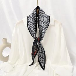 -Sciarpe coreane lunghe pieghe di seta sciarpa organo pieghettate pieghevoli peli decorativi fascia femmina scarfscarves