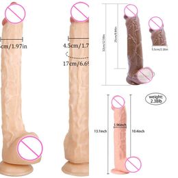 NXY Sex products dildos Huge Dildo Erotic Family Masturbator Suction Dick G-Spot Vagina Stimulator Ex Toys For Adult Women Couples Sexshop 1014