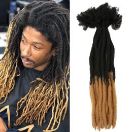 Tığ El Yapımı Dreadlocks Ombre Sentetik Faux Sahte Locs Örgüler Uzantıları Afro Örgü Saç Kadın Erkek Hip Hop 22 inç 220409