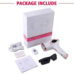 Epilator Mlay T4 Ice Feeling Painless Laser Hair Removal Home Machine Lens Can Use Pubic Facial Body Ipl Depilador for Man Woman 0621