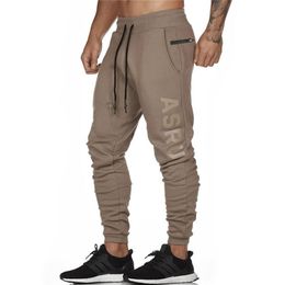 summer Fashion Thin section Pants Men Casual Trouser Jogger Bodybuilding Fitness Sweat Time limited Sweatpants 201128