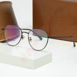 Sunglasses Mens Woman Myopic Glasses Adumbral Sunglasses for Man Womens Plain Anti- Blue Light Glass High Quality with Box Lunette De Soleil