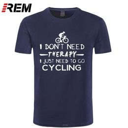 REM Arrival Men Summer Fashion T Shirts Biker Cycle printed O neck shirts Male Short sleev shirts 220616