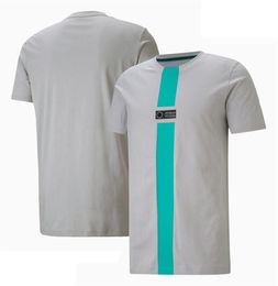 F1 T-shirt Mens Various Racing Suits Formula 1 Team Summer Breathable Quick-drying T-shirts Can Be Customised