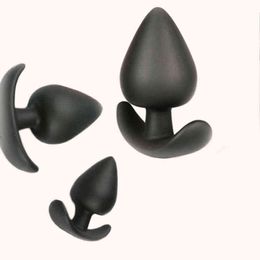 Nxy Anal Toys Sexshop Silicone Big Butt Plug Tools Sex for Woman Men Gay Underwear Plugs Large Buttplug Erotic Intimate Product 220506